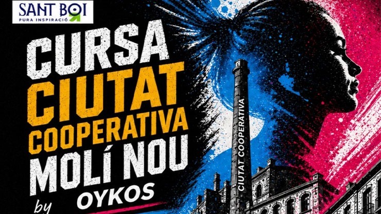 Banner de la carrera Cursa Ciutat Cooperativa