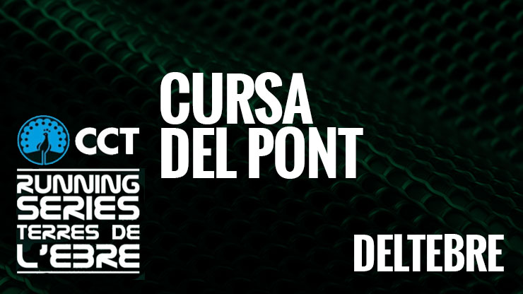 Banner de la carrera Cursa del Pont
